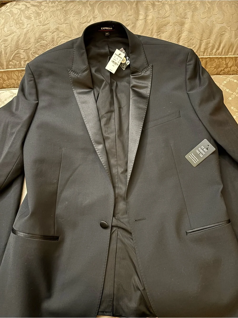 Express -Tuxedo Style Blazer-Black-NWT